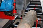 Twin-blade circular sawmill - Woodworking machinery