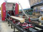Twin-blade circular sawmill - Woodworking machinery