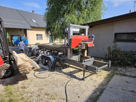 Horizontal band sawmill TP-600 mobilní , | Sawmill machinery | Woodworking machinery | Drekos Made s.r.o