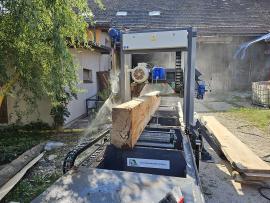 Horizontal band sawmill TP-600 mobilní , | Sawmill machinery | Woodworking machinery | Drekos Made s.r.o