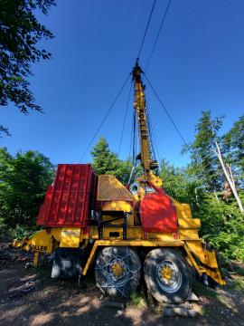 Cable yarder / Tower yarder KOLLER K602 |  Forest machinery | Woodworking machinery | KOMITrade s.r.o.