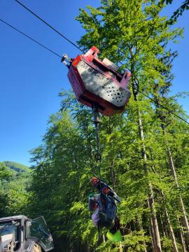 Cable yarder / Tower yarder KOLLER K602 | Forest machinery | Woodworking machinery | KOMITrade s.r.o.