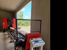 Twin-blade circular sawmill - Woodworking machinery