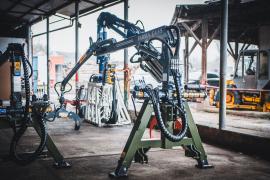 Hydraulic arm ForsMW a Weimer |  Forest machinery | Woodworking machinery | ScandiForest, s.r.o.