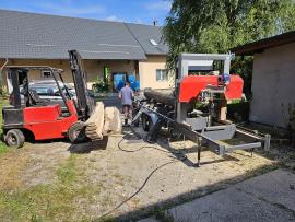 Bandsaw TP-600 mobilní , |  Sawmill machinery | Woodworking machinery | Drekos Made s.r.o