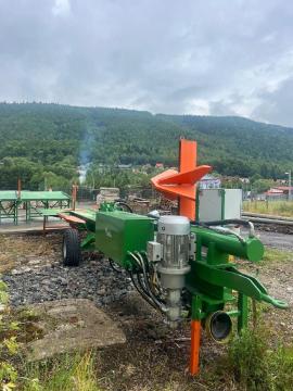 Log splitter Tark -50  |  Waste wood processing | Woodworking machinery | Drekos Made s.r.o