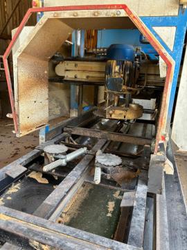 Double saw blade angle saw Dekos made s.r.o. PP-550 |  Sawmill machinery | Woodworking machinery | Drekos Made s.r.o