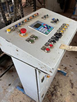 Double saw blade angle saw Walter  |  Sawmill machinery | Woodworking machinery | Drekos Made s.r.o