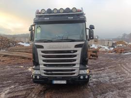 Log truck Scania R450 |  Transport machinery | Woodworking machinery | Tartak Drewbud