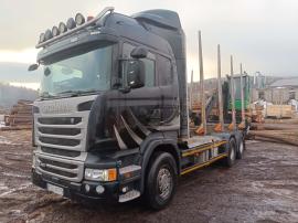 Log truck Scania R450 |  Transport machinery | Woodworking machinery | Tartak Drewbud