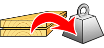 Calculator Lumber Volume → Weight