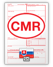 International Consignment Note CMR (english & slovenčina)